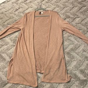 A light Brown Cardigan